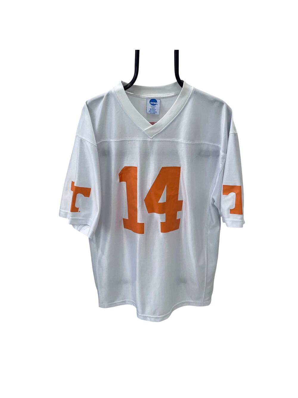 VINTAGE NCAA Men’s LG Tennessee Volunteers #14 Eric Berry Style Football Jersey